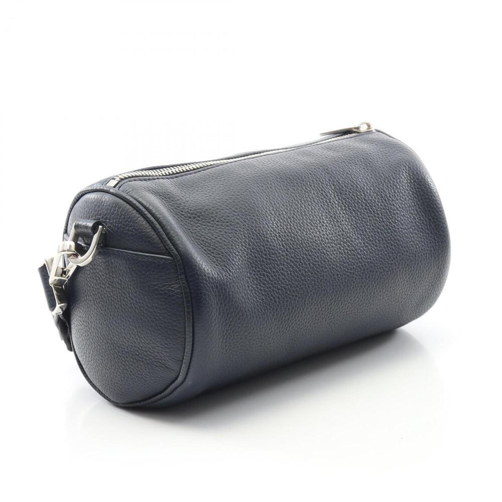 CHRISTIAN DIOR Blue Leather Shoulder Bag - Picture 2 of 9